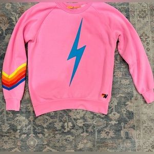 AVIATOR NATION LIGHTNING BOLT SWEATSHIRT